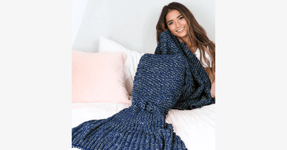 Cozy Fleece Ocean Blanket Throw