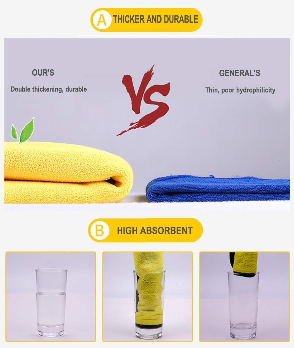 Super Soft Car Cleaning Cloth Towel