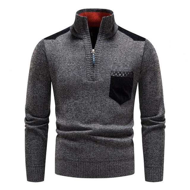 Soft Warm Men's Merino Wool Sweater