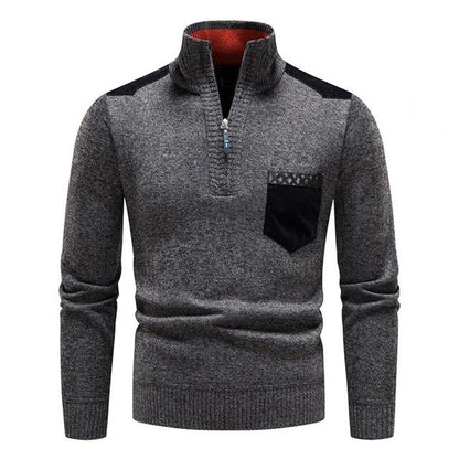 Soft Warm Men's Merino Wool Sweater