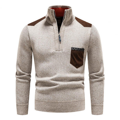 Soft Warm Men's Merino Wool Sweater