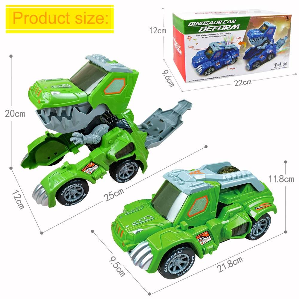 Cool Convertible Dino Vehicle Toy