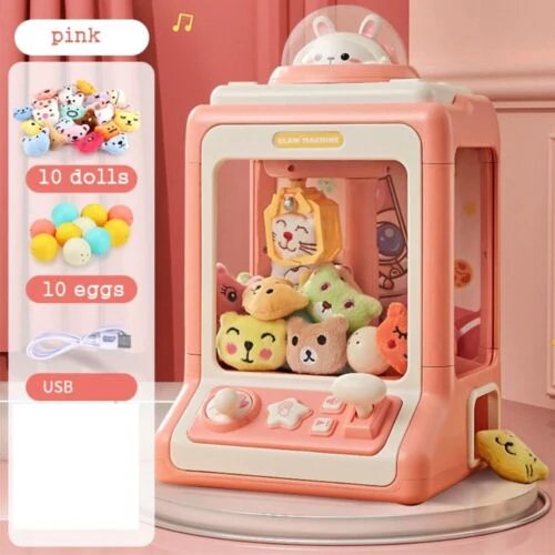 Small Arcade Style Claw Grabber Machine