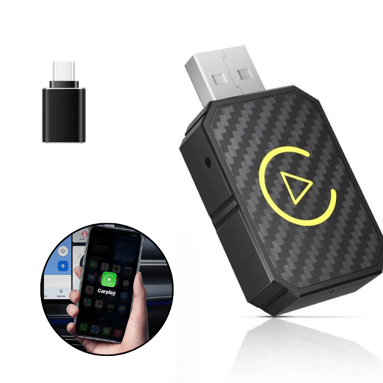 Compact iPhone CarPlay USB Adapter - Luxicro