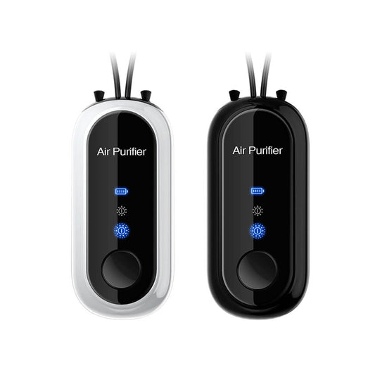 Compact USB Rechargeable Air Purifier Necklace - Luxicro