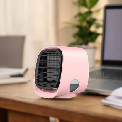 Compact 3-in-1 Portable AC Cooler Purifier