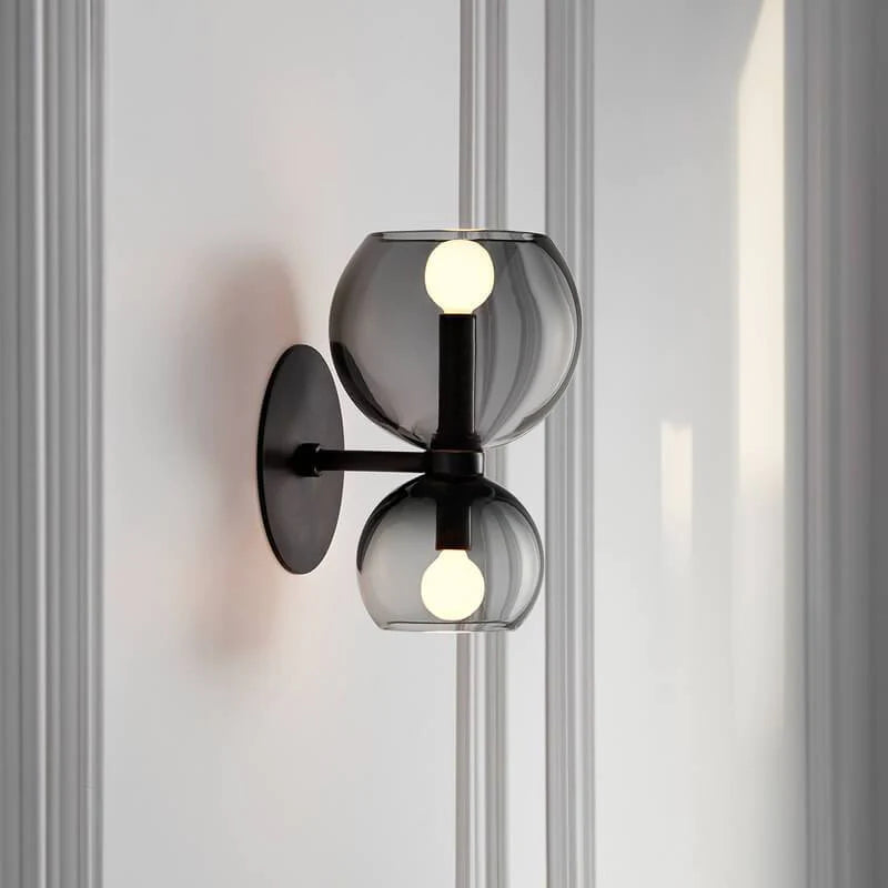 Contemporary 2-Light LED Wall Sconce