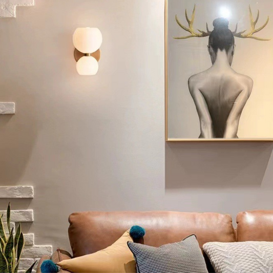 Contemporary Dual LED Wall Lamp - Luxicro