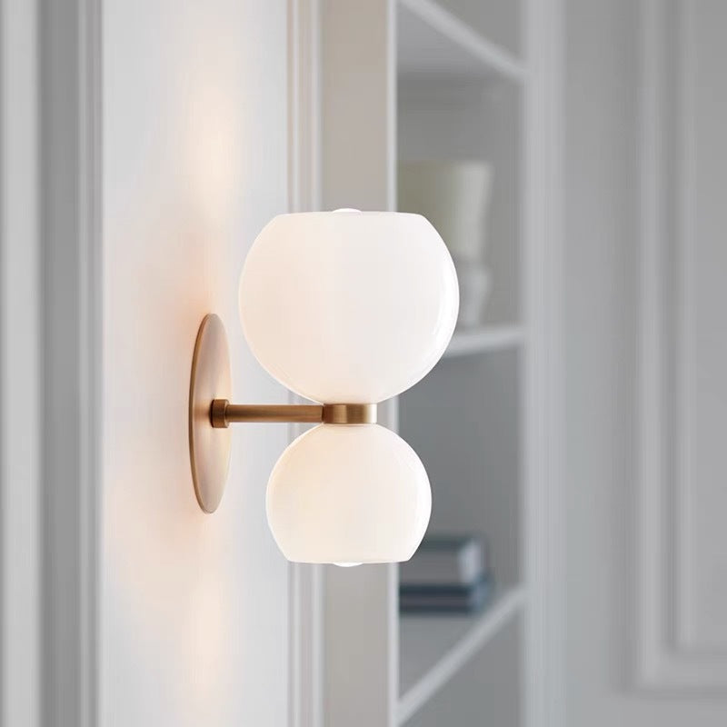 Contemporary Dual LED Wall Lamp
