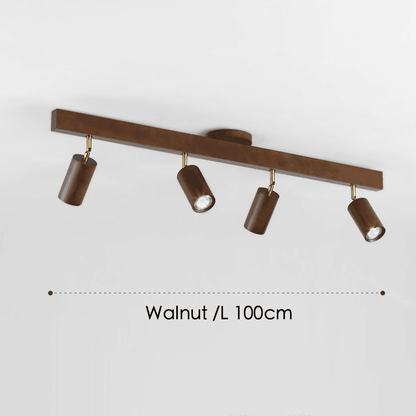 Rustic Wooden Hanging Light Fixture Adjustable Lamp