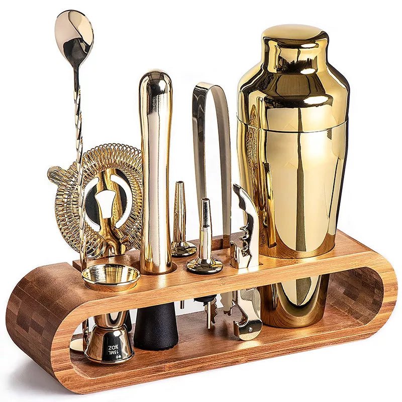 Complete Home Bar Cocktail Kit Set