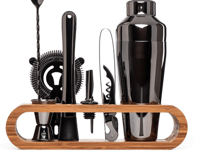 Complete Home Bar Cocktail Kit Set