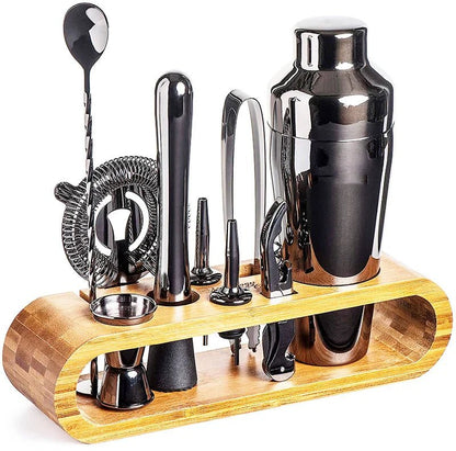 Complete Home Bar Cocktail Kit Set