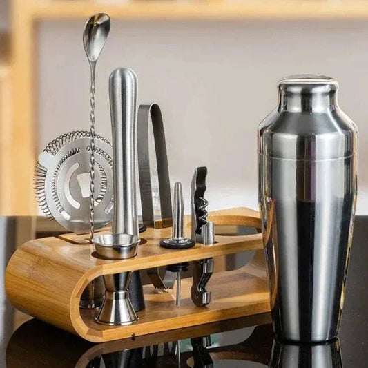 Complete Home Bar Cocktail Kit Set - Luxicro