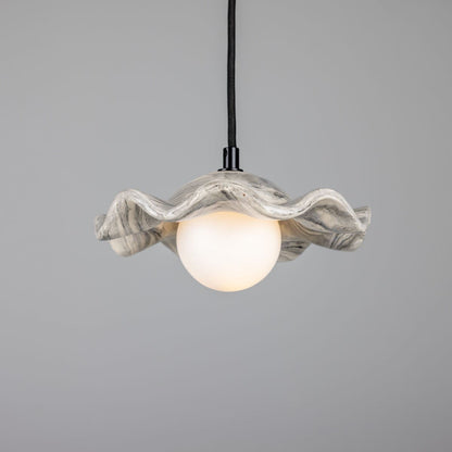 Unique Wave Ceramic Hanging Light - Luxicro
