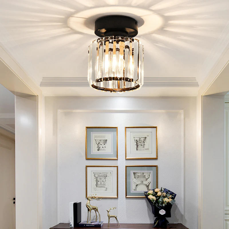 Elegant Glass Hanging Light Fixture