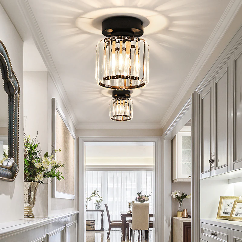 Elegant Glass Hanging Light Fixture