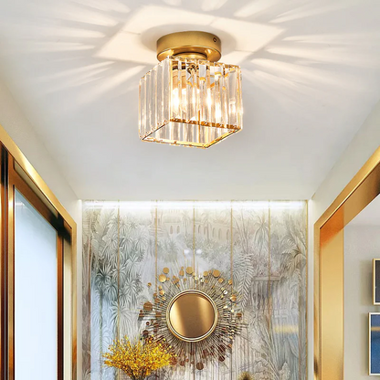 Elegant Glass Hanging Light Fixture