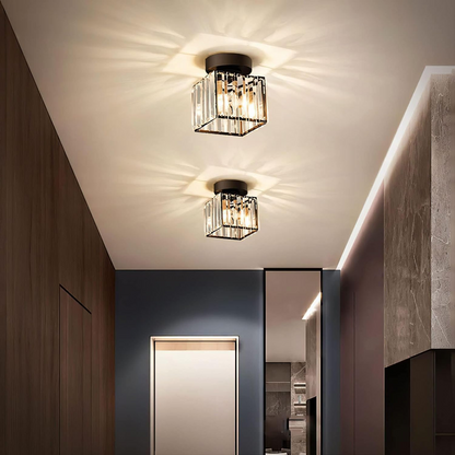 Elegant Glass Hanging Light Fixture