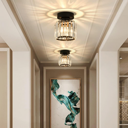 Elegant Glass Hanging Light Fixture