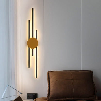 Contemporary Metal LED Wall Lamp