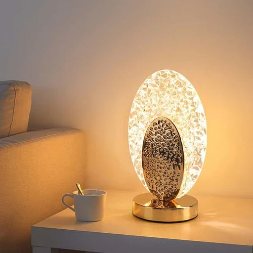 Elegant Peacock Desk Light