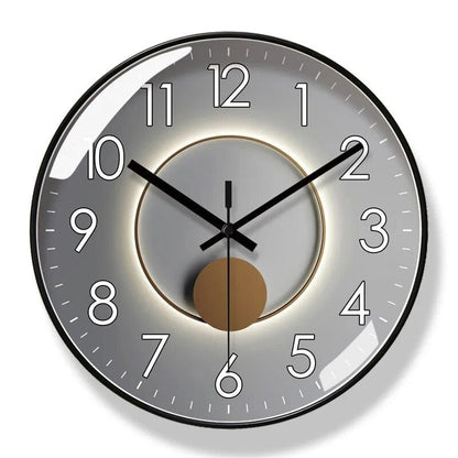 Simple Scandinavian Wooden Wall Clock