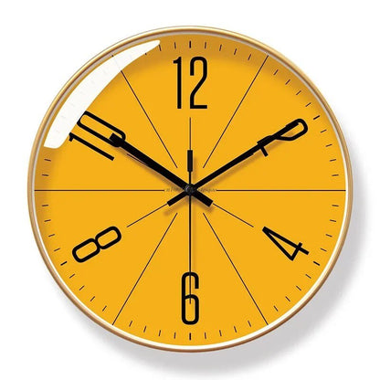 Simple Scandinavian Wooden Wall Clock