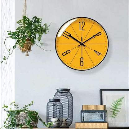 Simple Scandinavian Silent Wall Clock - Luxicro
