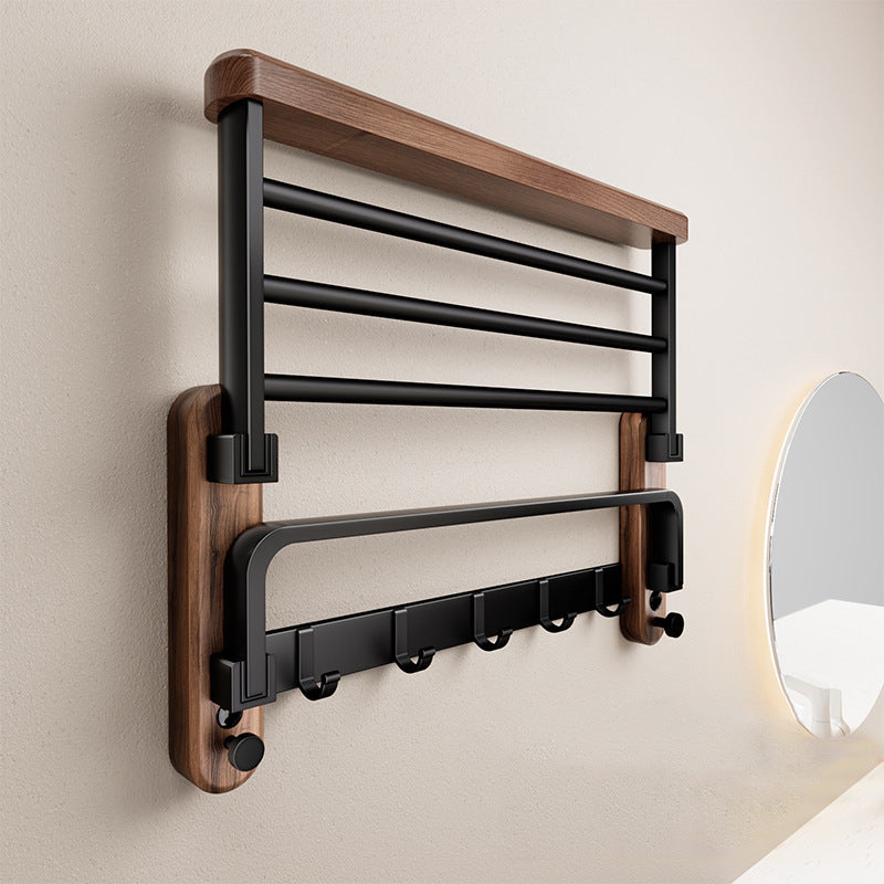 Sleek Wall Mounted Towel Holder - Luxicro