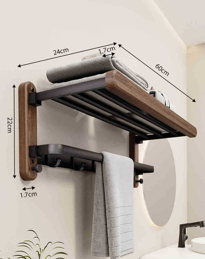 Sleek Wall Mounted Towel Holder