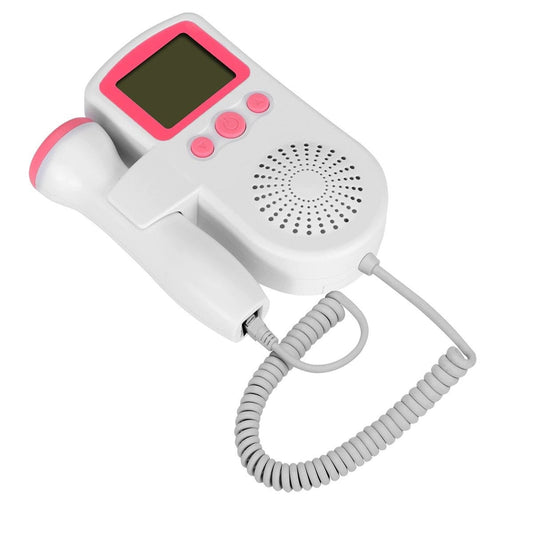 Baby Heart Monitor 3MHz Fetal DopplerLCD Display - Luxicro