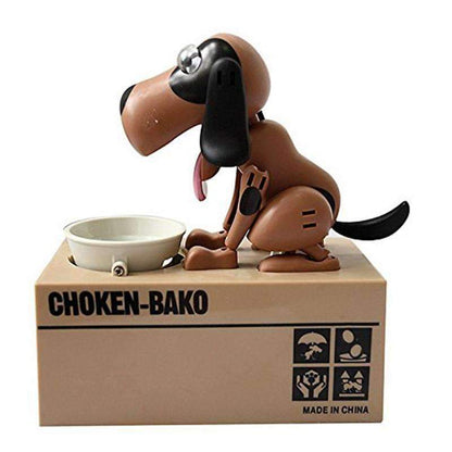 Fun Kids Piggy Bank Dog Design
