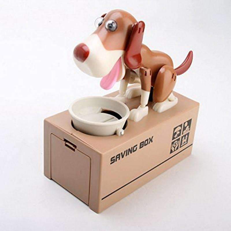 Fun Kids Piggy Bank Dog Design