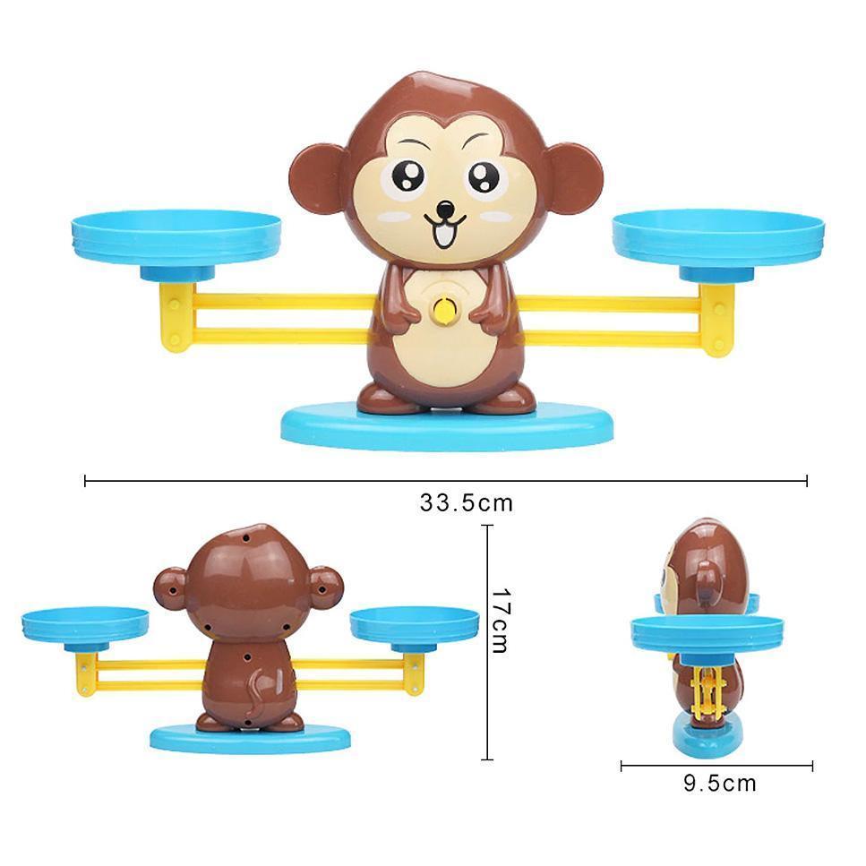 Colorful Children's Math Balance Toy