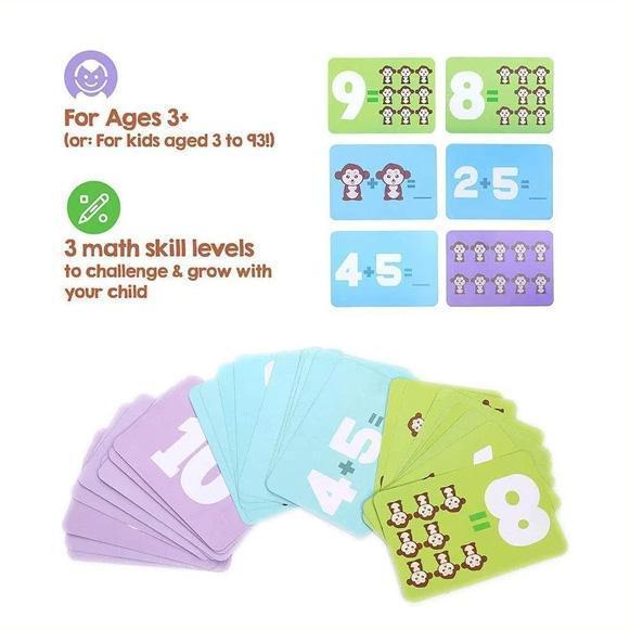 Colorful Children's Math Balance Toy