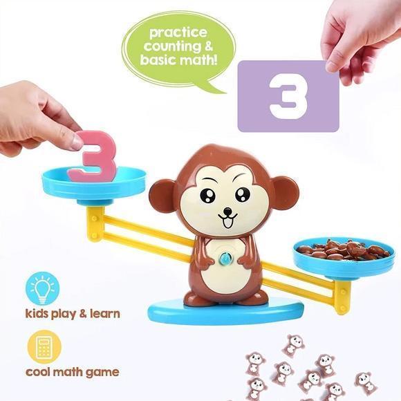 Colorful Children's Math Balance Toy