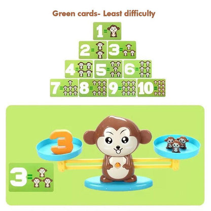 Colorful Children's Math Balance Toy
