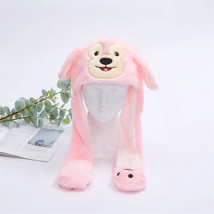 Cute Rabbit Beanie with Ear Flaps