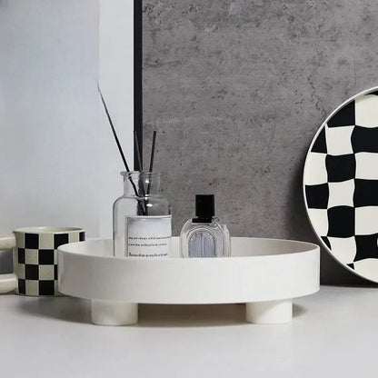 Compact Wooden Chess Storage Tray