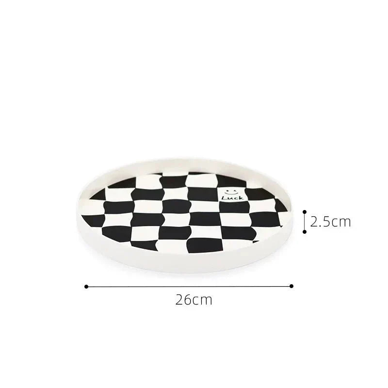 Compact Wooden Chess Storage Tray