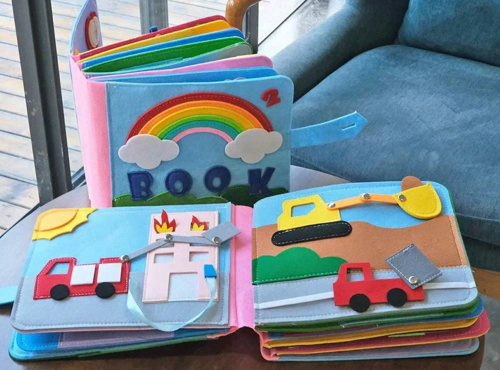Educational Kids Activity Book Set