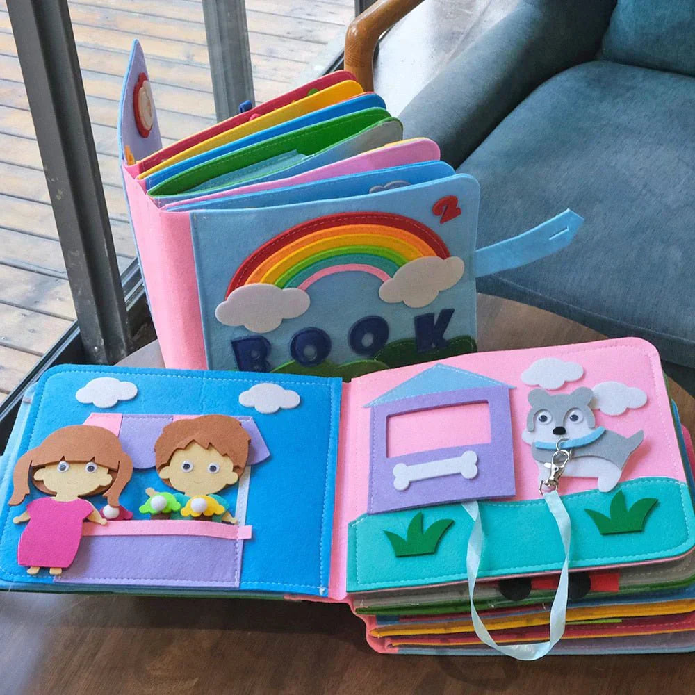 Educational Kids Activity Book Set