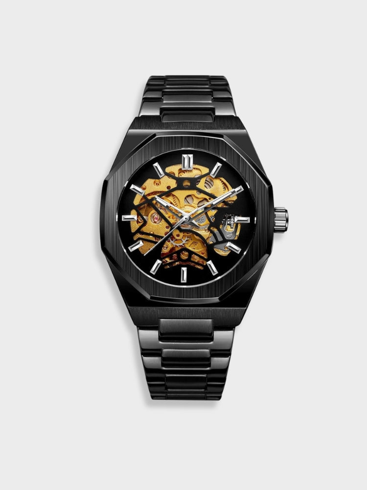 Luxury Automatic Men's Leather Watch
