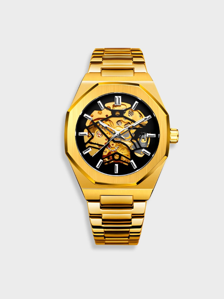 Luxury Automatic Men's Leather Watch
