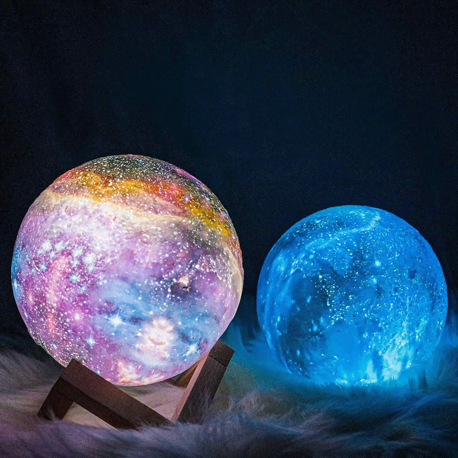 Warm White Glow Night Light Table Lamp - Luxicro