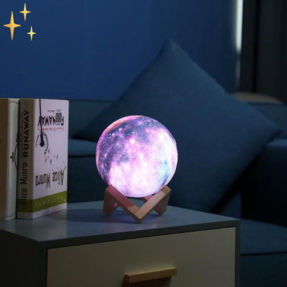 Bright LED Moon Table Lamp with Remote Control