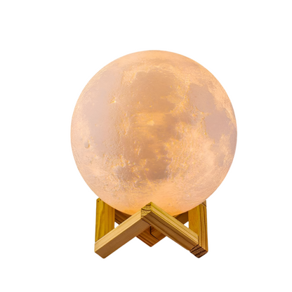 Bright LED Moon Table Lamp with Remote Control - Luxicro
