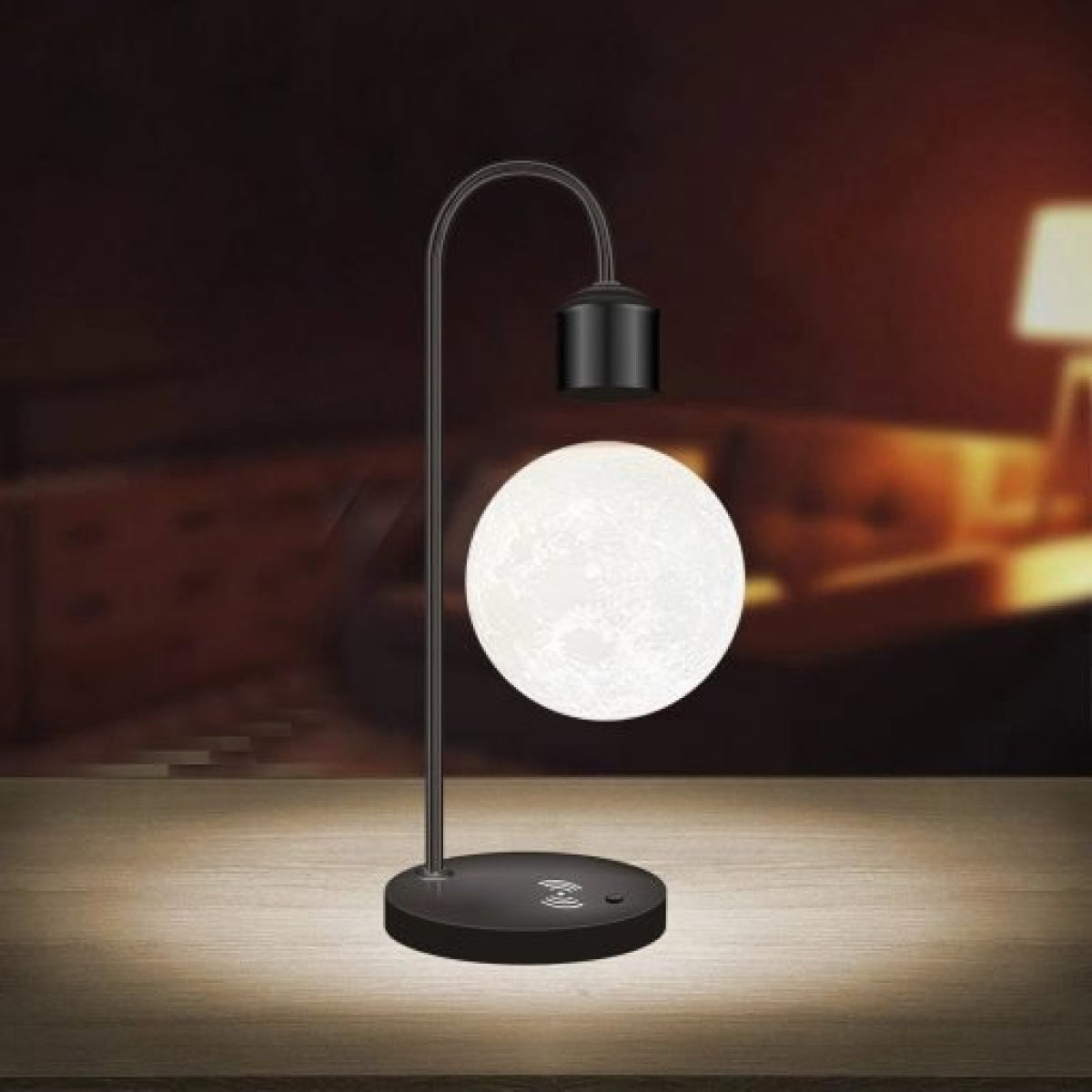 Floating Glow Moon Lamp Wireless Charger