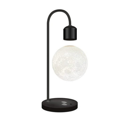 Floating Glow Moon Lamp Wireless Charger